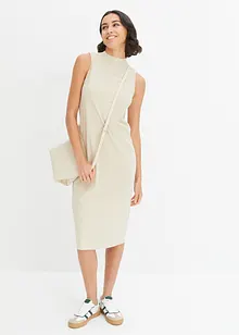 Robe midi côtelée, bonprix