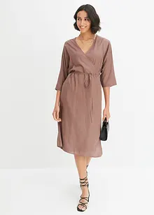 Robe midi en viscose fluide, bonprix