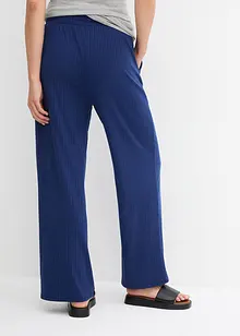 Pantalon côtelé à taille élastiquée, bonprix