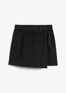 Jupe-short à ceinture élastique et lien à nouer sur le côté, bonprix