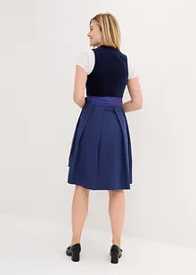 Dirndl avec velours en longueur midi (ens. 2 pces), bonprix