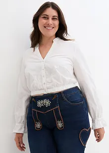 Blouse Dirndl, manches longues, bonprix