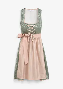 Dirndl longueur midi avec tablier (ens. 2 pces.), bonprix