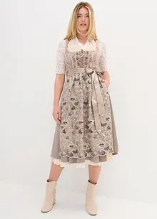 Dirndl avec tablier à sequins, bonprix