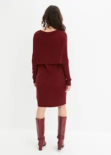 Robe en maille à col réglable, bonprix