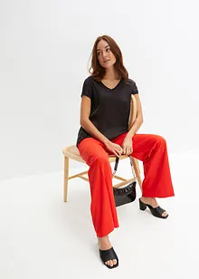 Pantalon large à pinces, bonprix