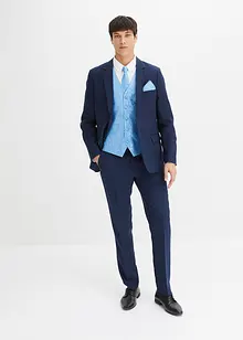 Costume de marié Slim (ens. 5 pces) avec gilet et cravate, bonprix