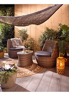 Voile d’ombrage LED solaire, bonprix