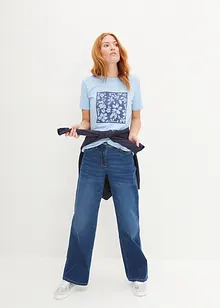 T-shirt à imprimé floral, bonprix