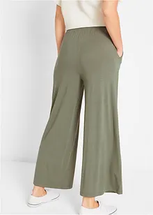 Pantalon 7/8 en jersey viscose, bonprix