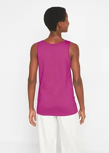 Lot de 5 débardeurs longs 100% coton, bonprix