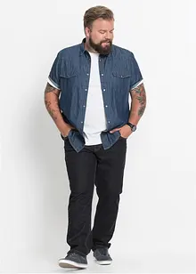 Jean droit en denim non déformable, Regular, bonprix