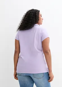 T-shirt à col polo ouvert, bonprix