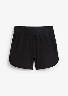 Short de sport à rayures contrastantes, bonprix