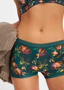 Lot de 4 boxers femme coton, bonprix