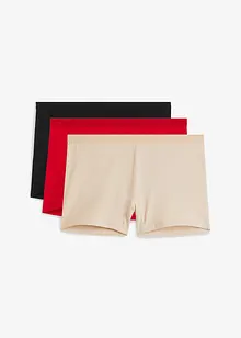 Lot de 3 boxers coton femme, bonprix