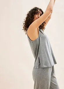 Pyjama avec viscose et fentes, bonprix