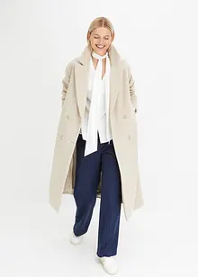 Manteau style blazer aspect laine, bonprix