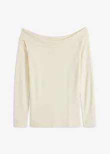 Pull encolure Bardot, bonprix