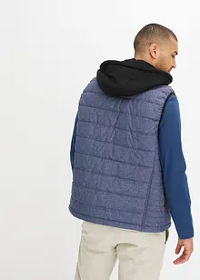 Gilet sans manches matelassé à capuche amovible, bonprix