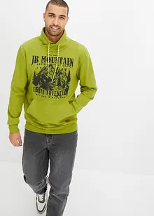 Sweat-shirt à col châle, bonprix