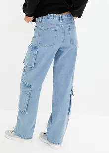 Jean cargo taille normale, bonprix