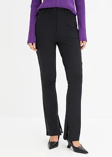 Pantalon fendu en jersey Milano, bonprix