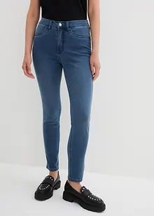 Jean slim taille haute, thermique, bonprix