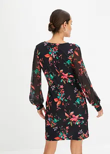 Robe à manches en mesh, bonprix