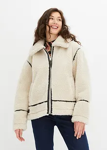 Veste en fausse fourrure, bonprix