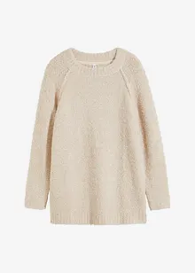 Pull en fil peluche, bonprix