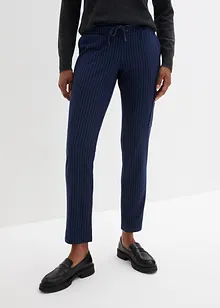 Pantalon taille extensible à fines rayures, bonprix