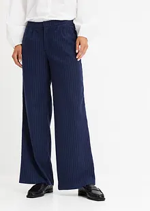 Pantalon large à fines rayures, bonprix