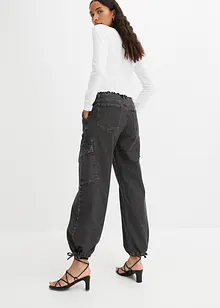 Jean cargo taille normale, bonprix