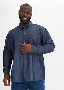 Légère chemise en jean loose, bonprix