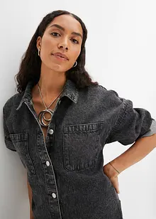 Surchemise oversize en jean, bonprix