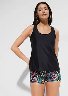 Tankini (ens. 3 pces) avec haut brassière, bonprix