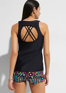Tankini (ens. 3 pces) avec haut brassière, bonprix
