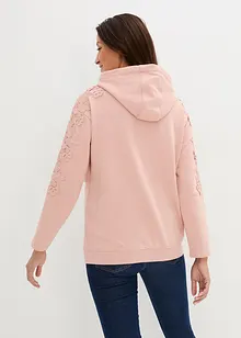 Sweat-shirt de grossesse /d'allaitement avec dentelle, bonprix