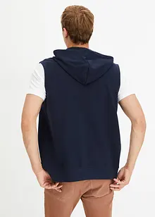 Sweat à capuche sans manche, bonprix