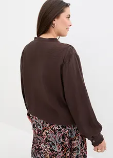 Blouse ample, effet froissé, bonprix