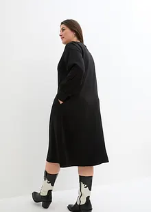 Robe en jersey épais avec des manches amples, bonprix