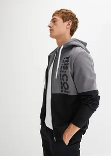 Sweat zippé à capuche, bonprix