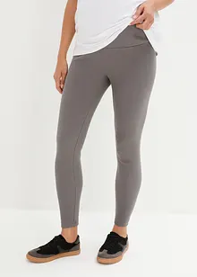 Legging de grossesse en coton côtelé, coupe slim, bonprix