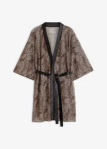 Kimono à imprimé léopard, VENUS