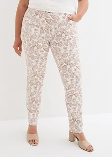 Pantalon stretch imprimé, bonprix