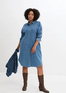 Robe en jean extensible, bonprix