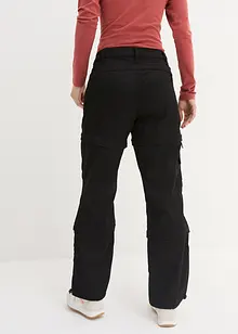 Pantalon technique détachable par zip, déperlant, bonprix