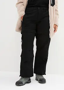 Pantalon technique détachable par zip, déperlant, bonprix