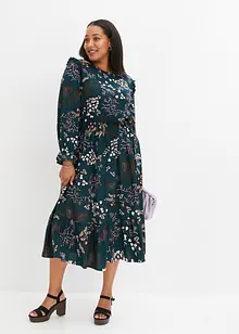 Robe midi imprimée, bonprix